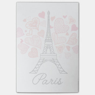 Notas Post-it® Amor de París, Francia