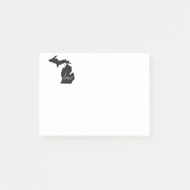 Notas Post-it® Amor Michigan (Anverso)
