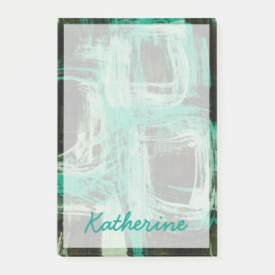 Notas Post-it® Añada su Aquamarine conocido Windows I del  