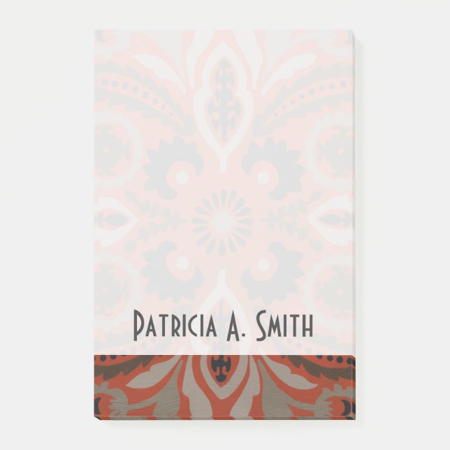 Notas Post-it® Añada su cinabrio conocido Suzani II del | (Anverso)