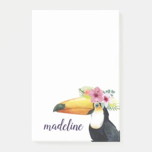 Notas Post-it® Añada su halo el   tropical conocido - Toucan