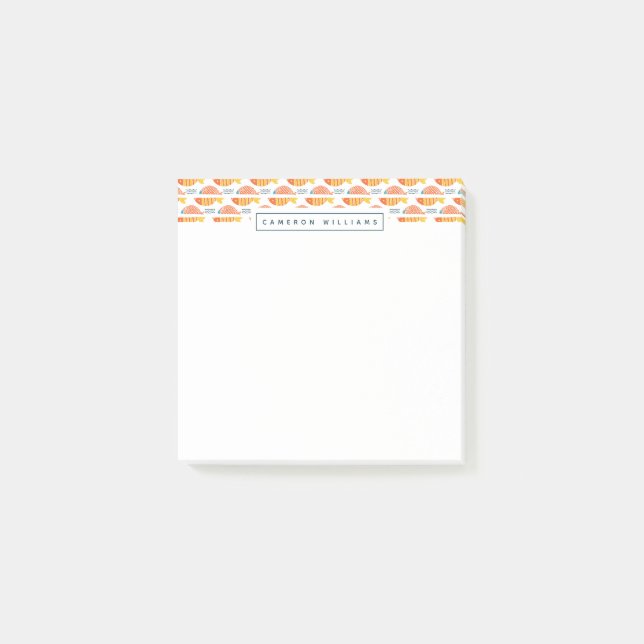 Notas Post-it® Añada su modelo conocido de los pescados de la (Anverso)