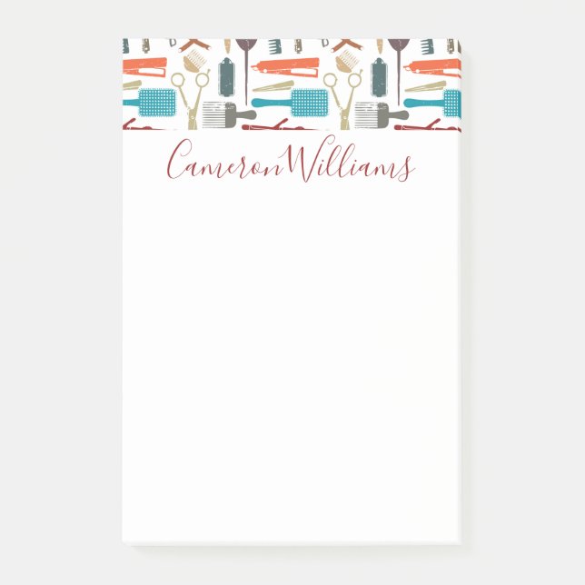 Notas Post-it® Añada su modelo conocido del cuidado del cabello (Anverso)