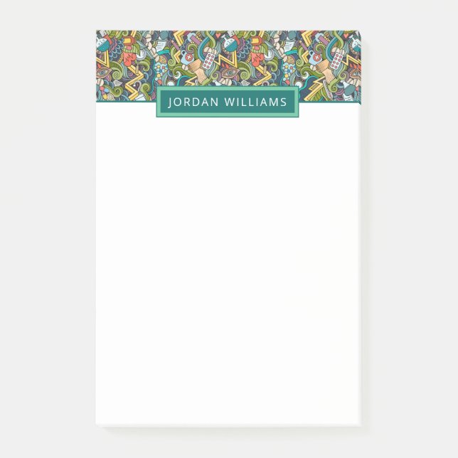 Notas Post-it® Añada su modelo médico conocido del icono del arte (Anverso)