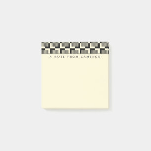 Notas Post-it® Añada su modelos negros y del moreno   retros