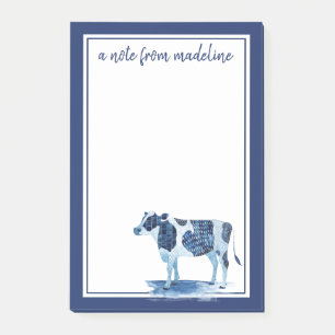 Notas Post-it® Añada sus animales del campo conocidos del azul de