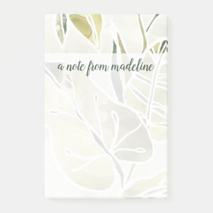 Notas Post-it® Añada sus hojas conocidas del batik del  