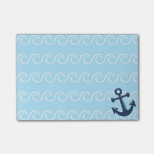 Notas Post-it® Ancla en las ondas