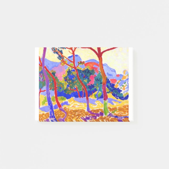 Notas Post-it® Andre Derain Fauvist Landscape with Trees (Anverso)