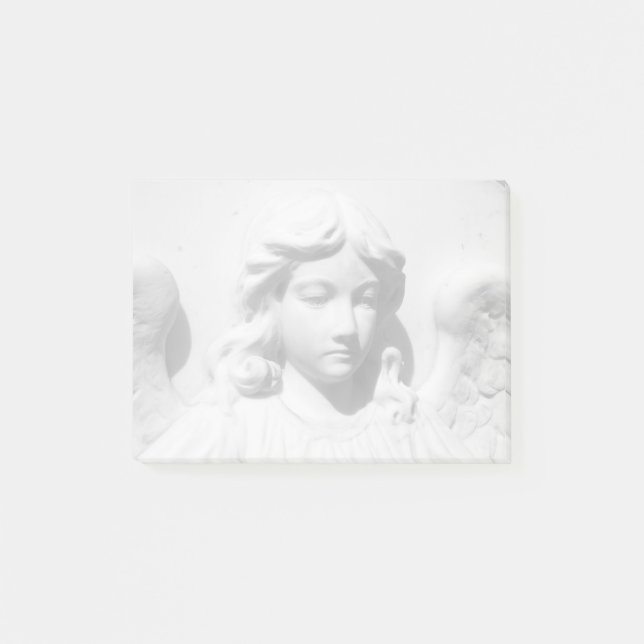 Notas Post-it® Ángel caído de luto (Anverso)