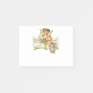 Notas Post-it® ángel de música cherubs