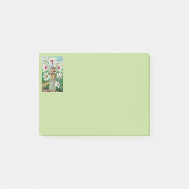 Notas Post-it® Ángel rezando (Anverso)