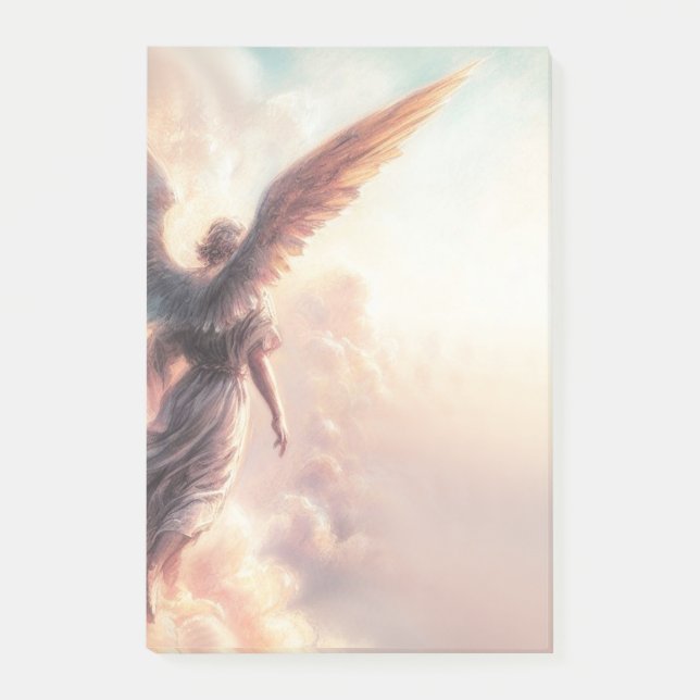 Notas Post-it® Angelic Angel Sky Clouds (Anverso)