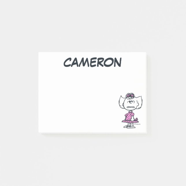 Notas Post-it® Angry Sally (Anverso)