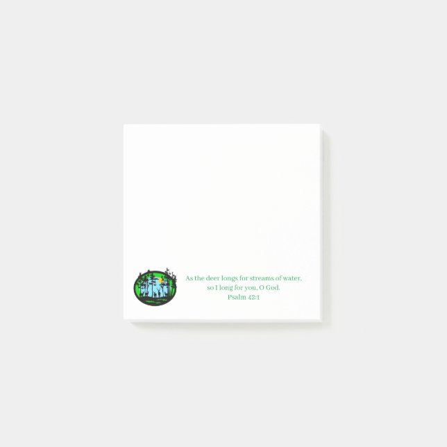 Notas Post-it® Anhelando Dios (Anverso)