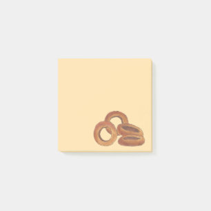 Notas Post-it® Anillos de cebolla frita Junk Fast Food Foodie