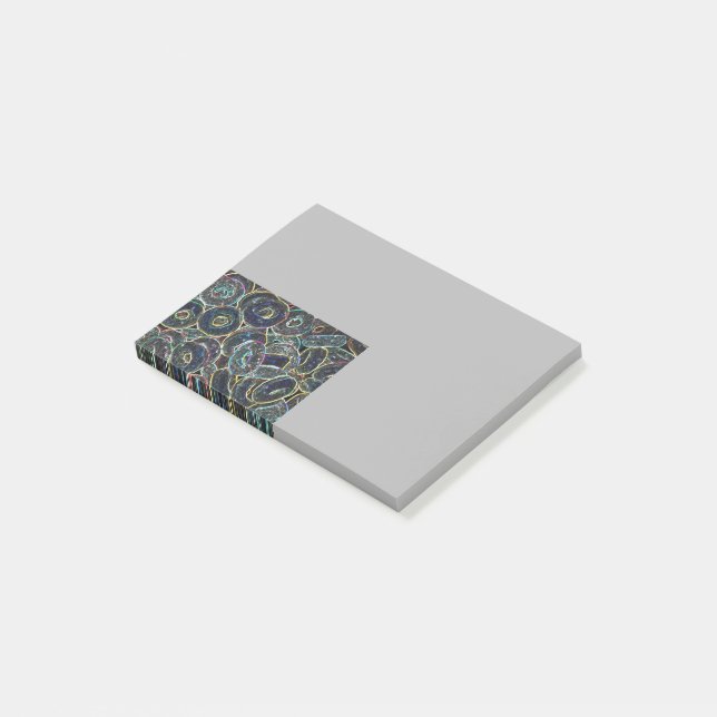 Notas Post-it® Anillos de neón (En perspectiva)