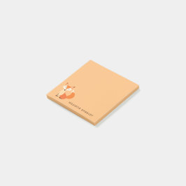Notas Post-it® Animal de Fox Kid's cute Woodland