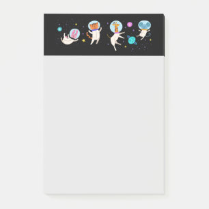 Notas Post-it® Animales astronautas muertos en el espacio
