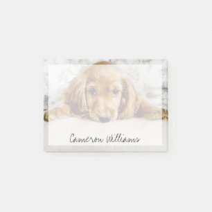 Notas Post-it® Animales de bebé más afectados Cocker Spaniel Pu