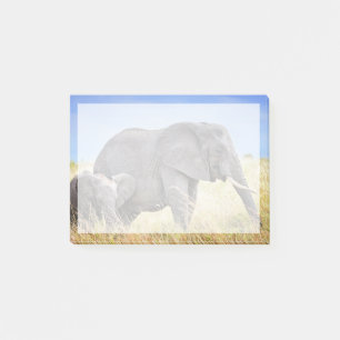 Notas Post-it® Animales de bebé más afectados Elefante africano