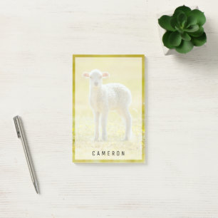 Notas Post-it® Animales de bebé más afectados Ovejas jóvenes
