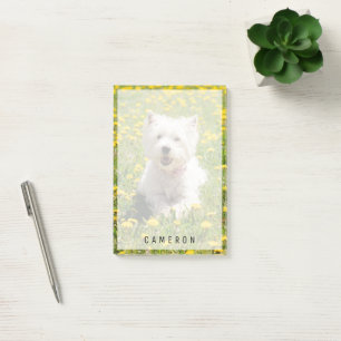 Notas Post-it® Animales de bebé más afectados   Perro occidental 