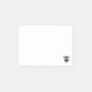 Notas Post-it® Animales de fiesta de mujeres béisbol mono diverti