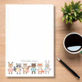 Notas Post-it® Animales escolares