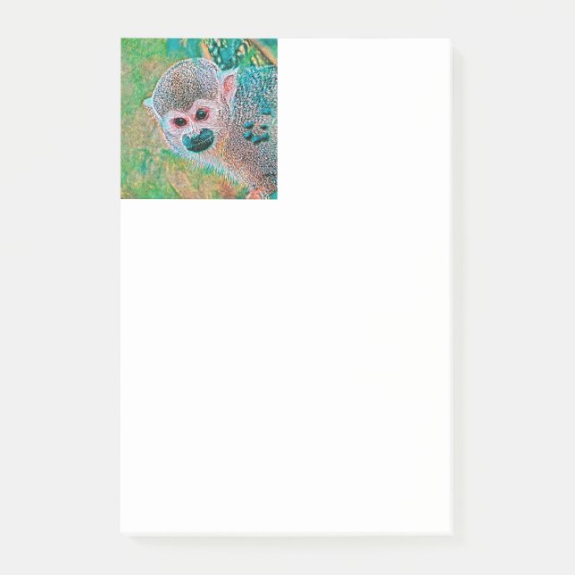 Notas Post-it® AnimalMix_Monkey_010 (Anverso)