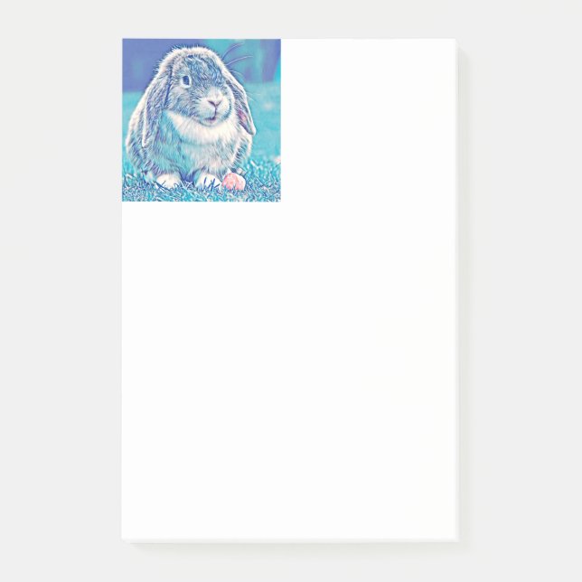 Notas Post-it® AnimalMix_Rabbit_001 (Anverso)