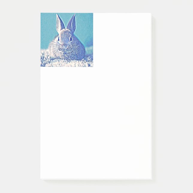 Notas Post-it® AnimalMix_Rabbit_003 (Anverso)