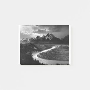 Notas Post-it® Ansel Adams The Tetons and the Snake River 1942