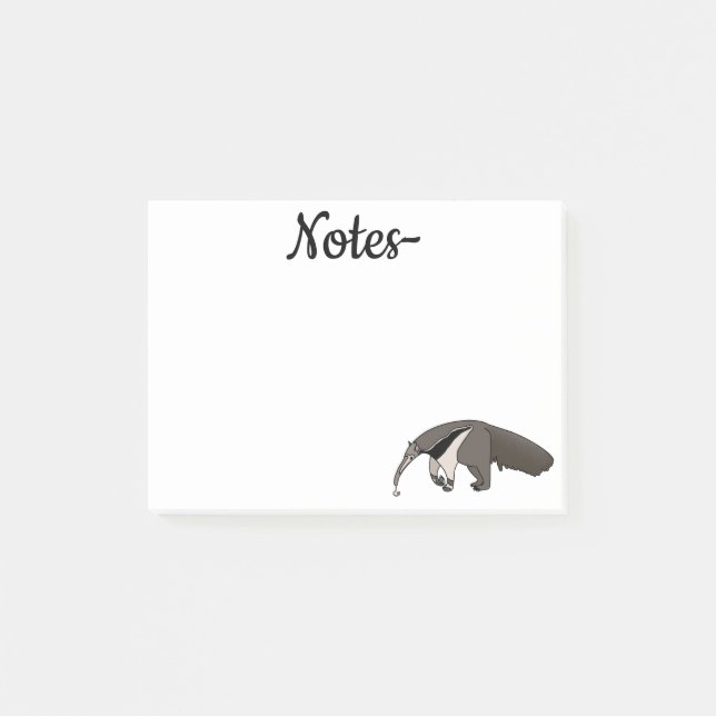 Notas Post-it® Anteater Giant (Anverso)