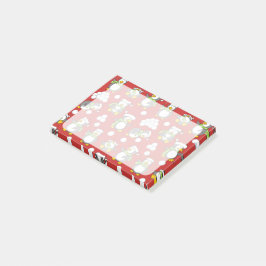 Notas Post-it® Antecedentes de pingüinos navidades