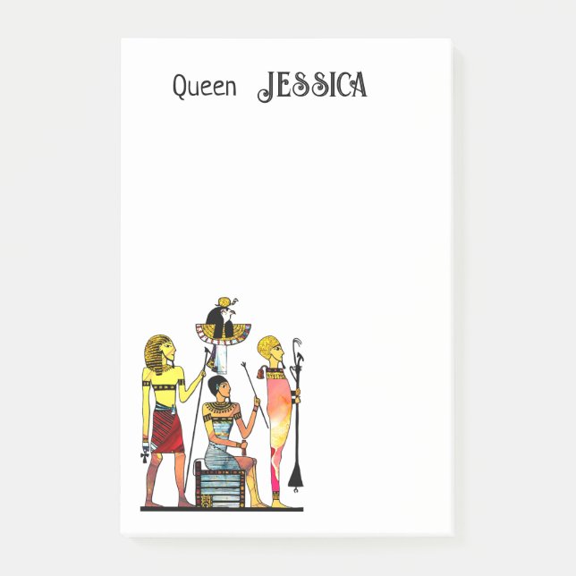 Notas Post-it® Antigua Egipto Faraones Extravagante Ormación (Anverso)