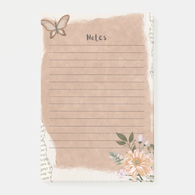 Notas Post-it antiguas (Anverso)