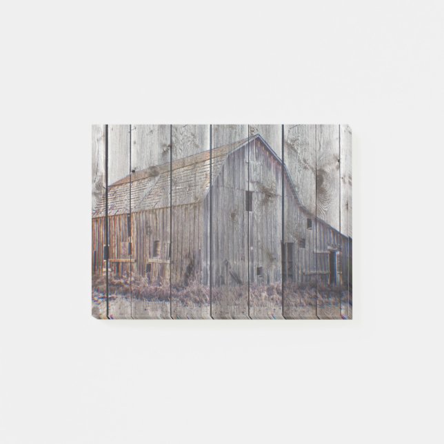Notas Post-it® Antiguo granero ruso (Anverso)