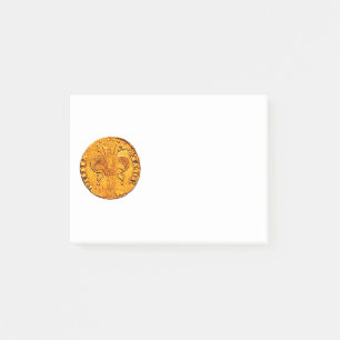 NOTAS POST-IT® ANTIQUE GOLD FLORENTINE FORINT