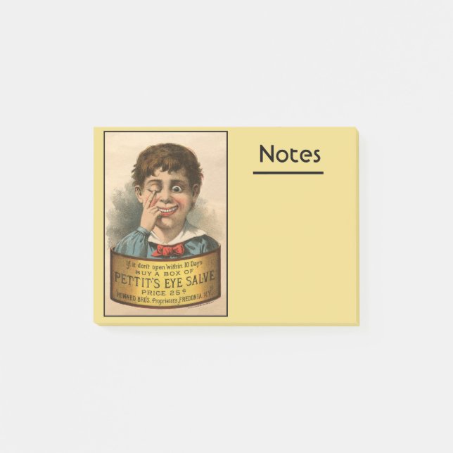 Notas Post-it® Anuncio bizarro y divertido (Anverso)