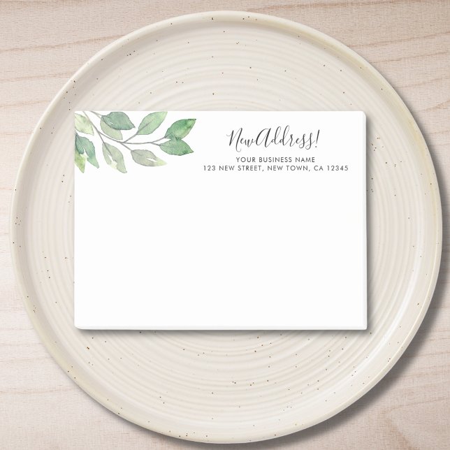 Notas Post-it® Anuncio de traslado de empresa (Subido por el creador)