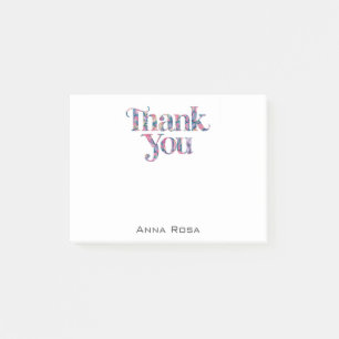 Notas Post-it® *~* AP85 Floral + Manifiesto de gratitud