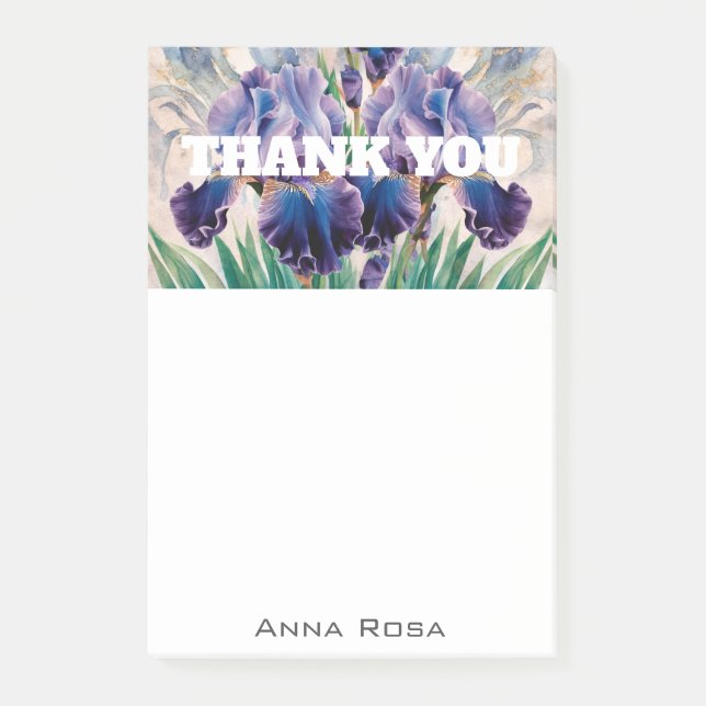 Notas Post-it® *~* AP85 Gratitude Manifestation Iris (Anverso)