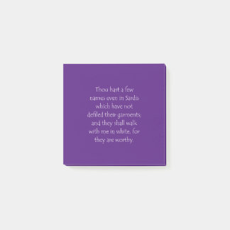 Notas Post-it® Apocalipsis 3 4