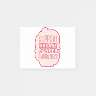 Notas Post-it® Apoya la Conciencia del Cáncer de Mama Para los De