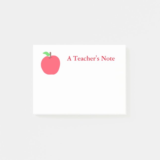 Notas Post-it® Apple Post It Note (Anverso)