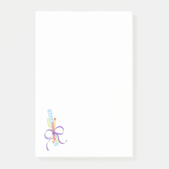 Notas Post-it® Apreciación del profesor (Anverso)