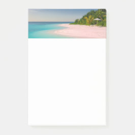 Notas Post-it® Aquamarine Ocean Tropical Beach Scenic