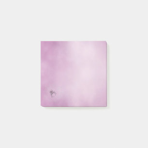 Notas Post-it® Araña de viuda negra de arte puntiagudo en la web