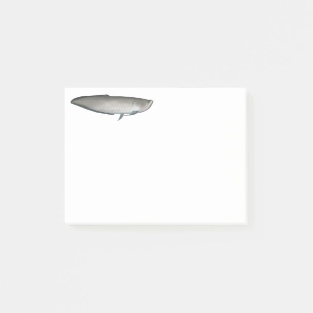 Notas Post-it® Arawana negra (Anverso)